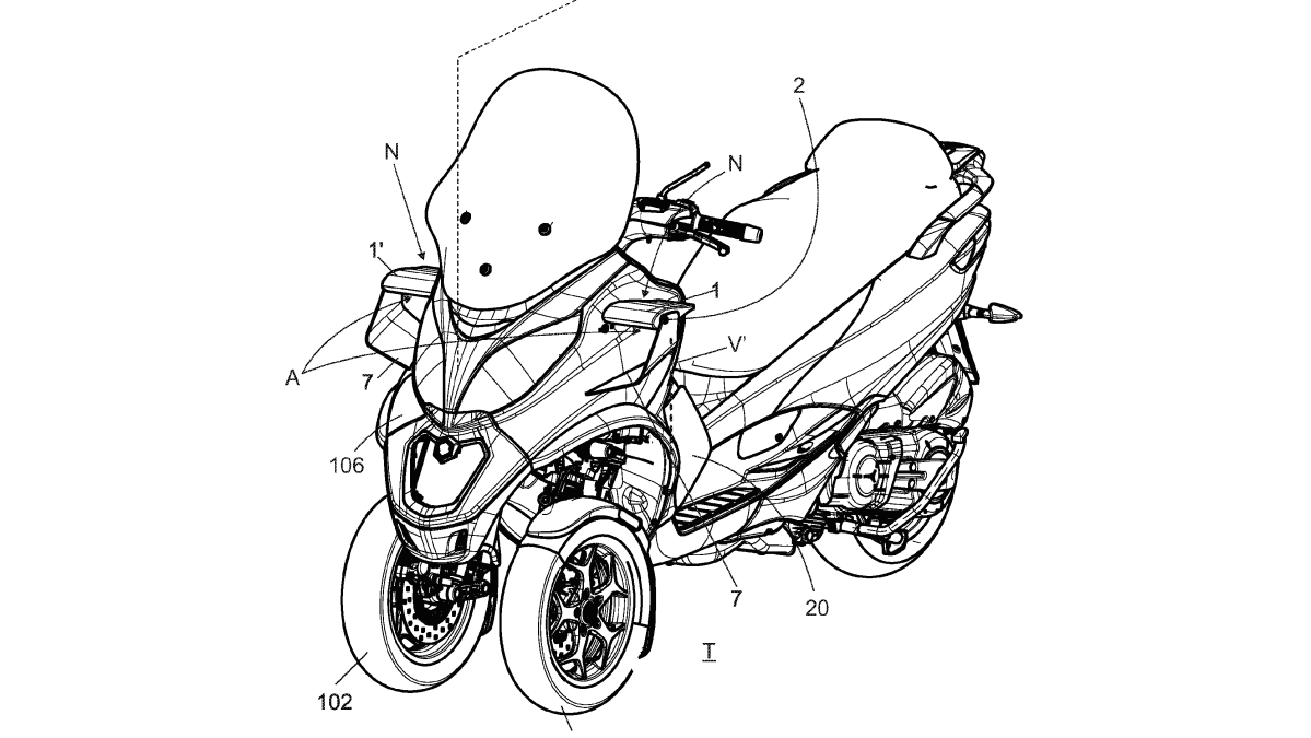 Piaggio MP3 Active Aero